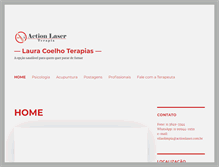 Tablet Screenshot of lauracoelho.com.br